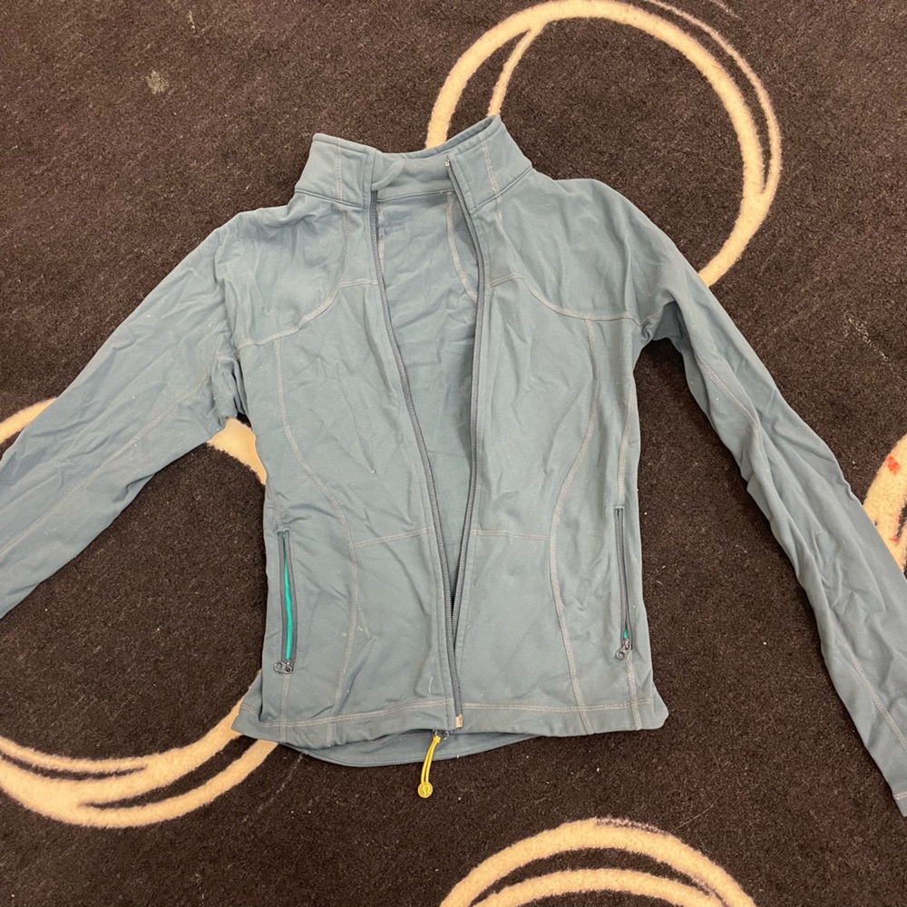 Dark Blueish Lululemon Zip Up Jacket